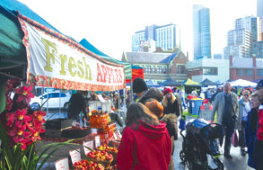 Southbank’s first farmers market takes off