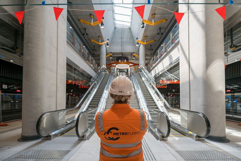 Arden Station completed ahead Melbourne Metro Tunnel opening