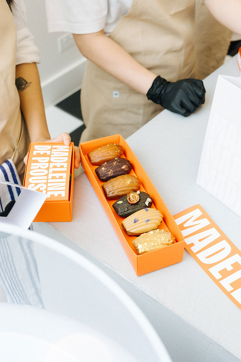 Madeleine de Proust: a feast for the eyes and stomach