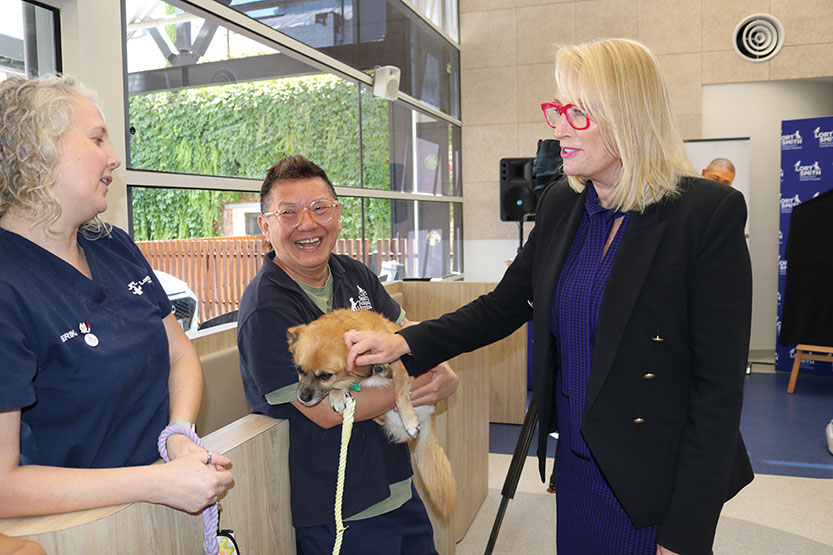 Melbourne’s pets in good hands at renovated Lort Smith Hospital