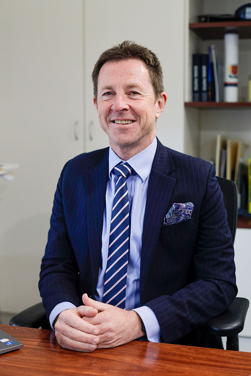 A familiar face takes the reins at Simonds Catholic College