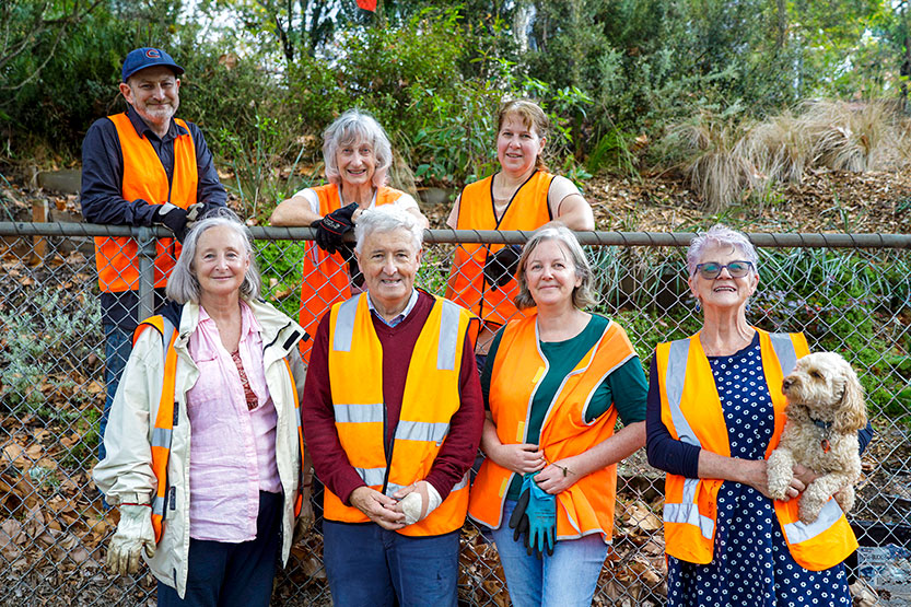 The community group bringing light to Kensington Station garden