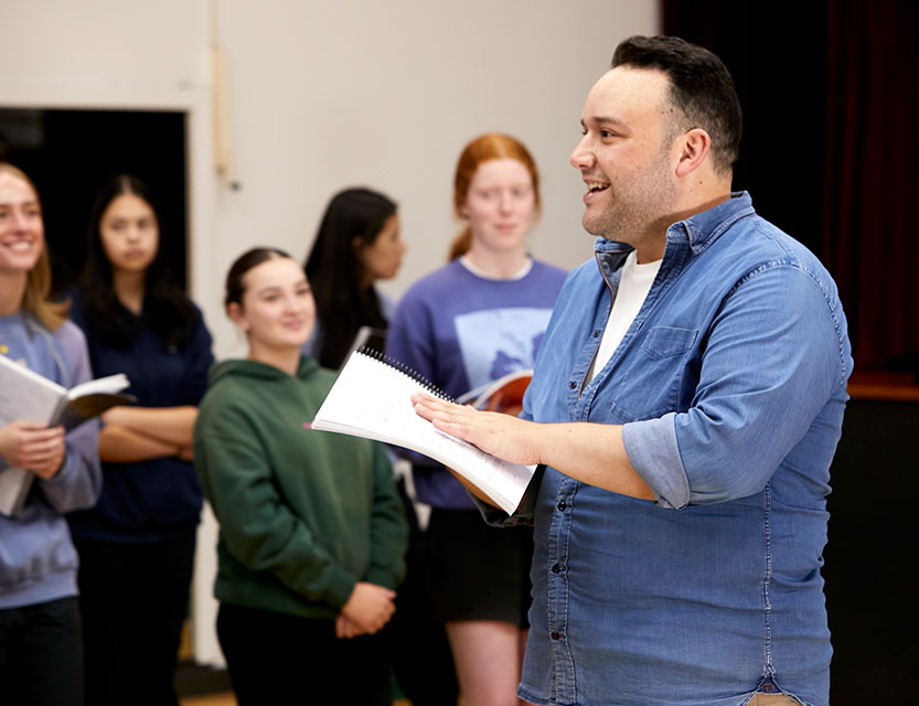 City school for girls receives exclusive Masterclass with cast member of Chicago