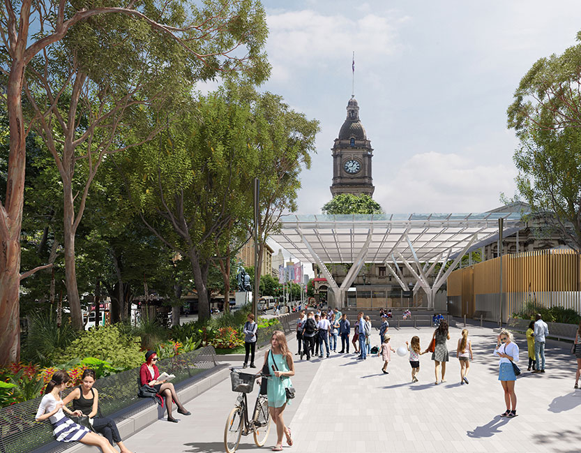 Visitors flock to Metro Tunnel HQ