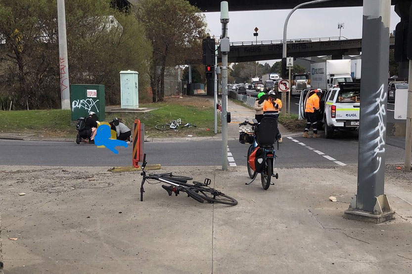Calls mount to fix dangerous West Melbourne intersection after cyclist struck in hit-run