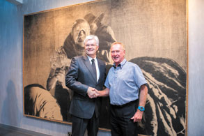 Major Buxton art donation to VCA