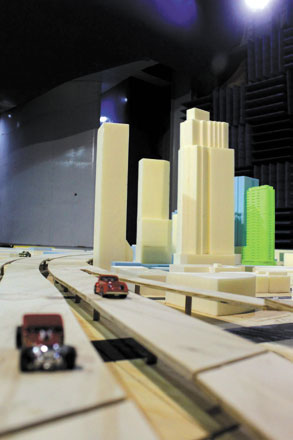 Wind tunnel testing key to development