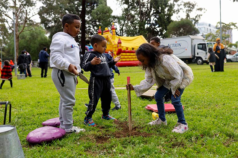 North Melbourne community celebrates Eid al-Adha