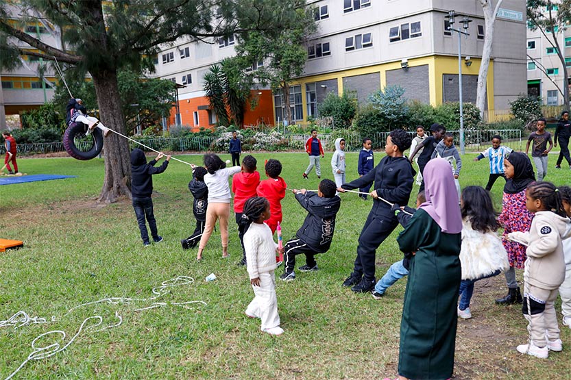 North Melbourne community celebrates Eid al-Adha