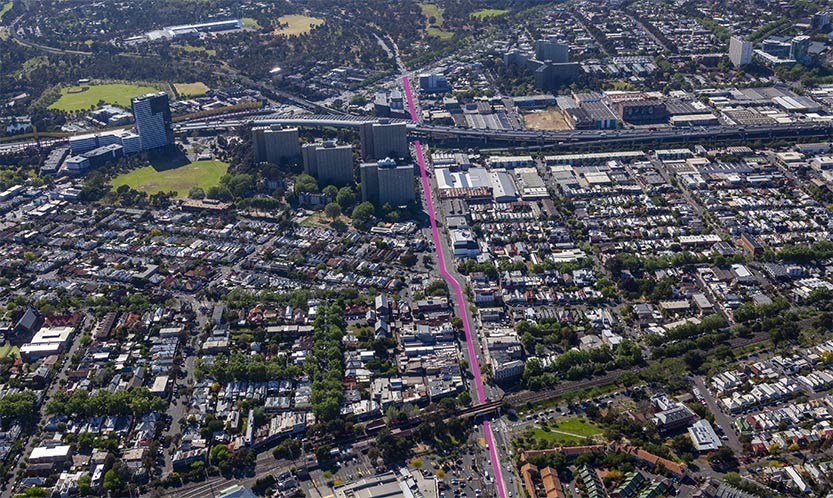 “A shared, long-term vision” for Racecourse Rd