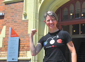 Dianne takes a step closer to Mars