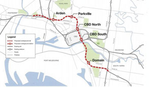 Work underway on Metro Rail