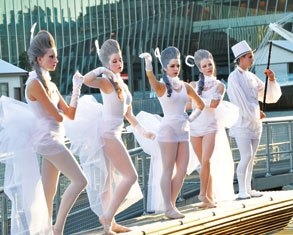 Riverside party impresses