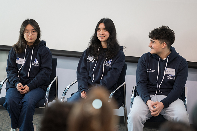 Local students step into Southern Hemisphere’s largest biomedical precinct