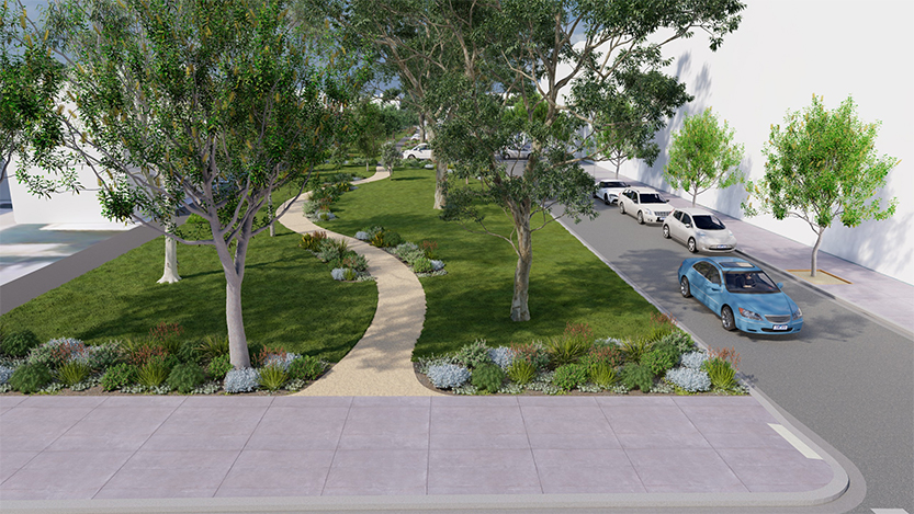 A “green oasis” is coming to Roden St in 2025
