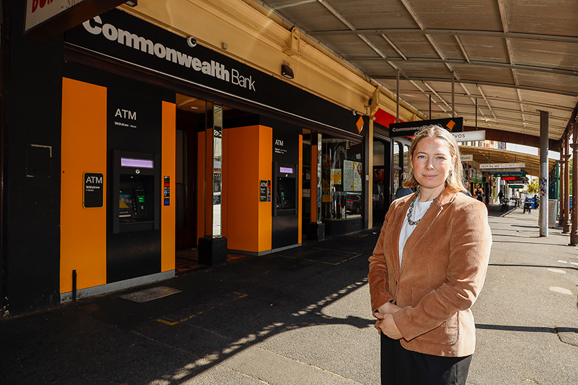 The last bank on Errol St is shutting shop