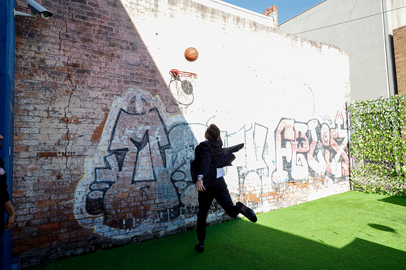 Lord Mayor Nick Reece visits North Melbourne’s culinary hub EziStreat