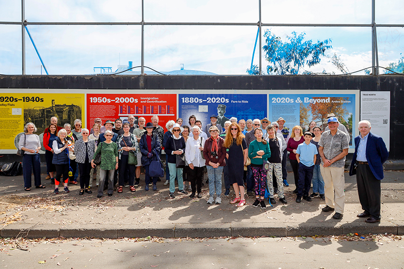“A big win for the community”: history signs find a new home