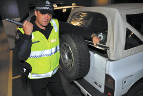 Police clamping down on car theft