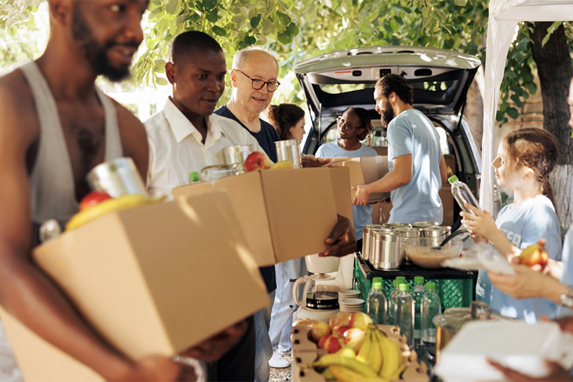 Where you can access community food initiatives in the City of Melbourne