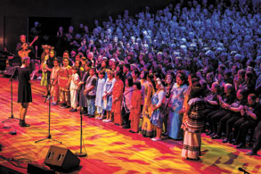 Boite Millennium Chorus celebrates African music