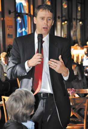 Mayne addresses the YRBA