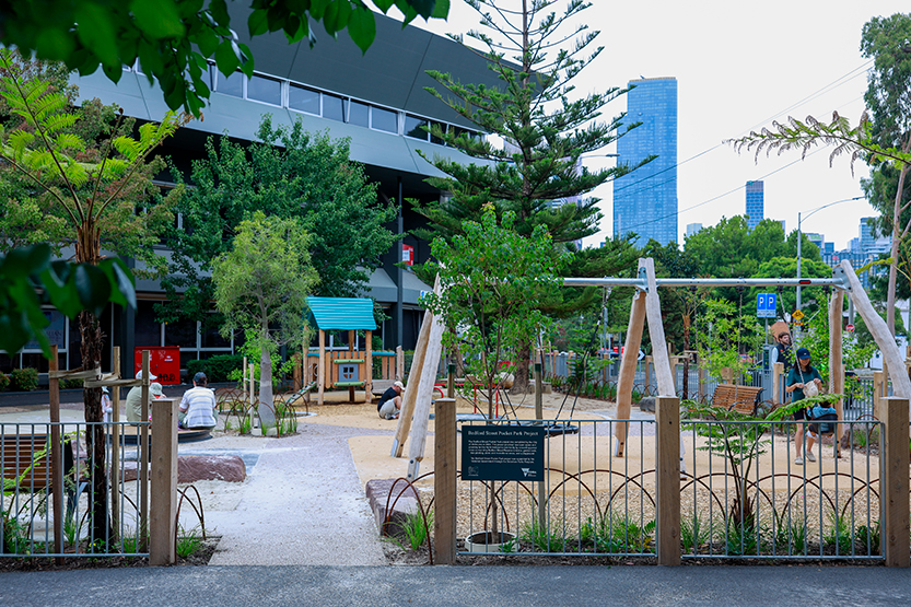 New pocket park opens in North Melbourne