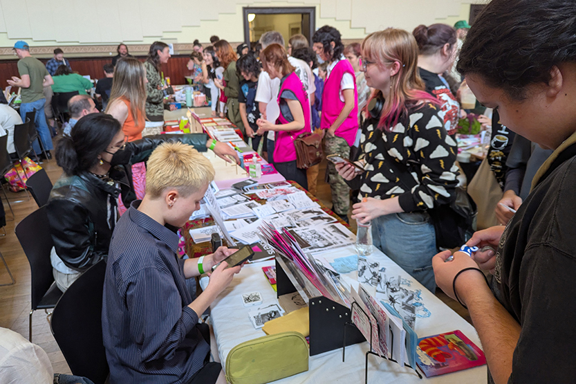 Zine festival takes over Kensington Town Hall