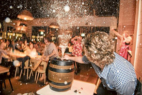 German frenzy returns to South Wharf