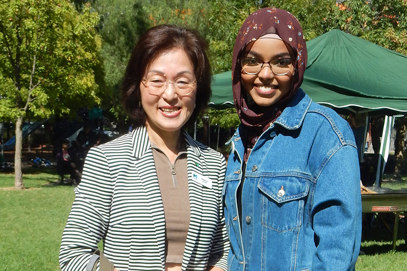Community gathers under sunny skies in Parkville Gardens