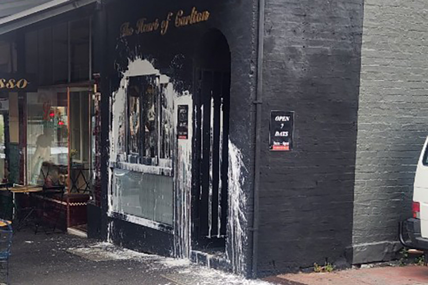 Heart of Carlton owners remain positive in the face of repeated attacks
