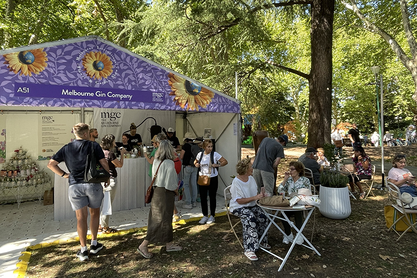 MGC partners with Flower and Garden Show for a unique gin garden experience
