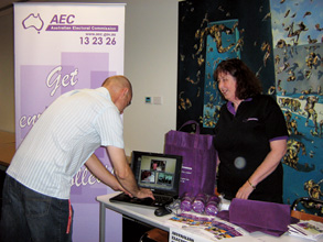 Enrolling to vote made easy at The Hub