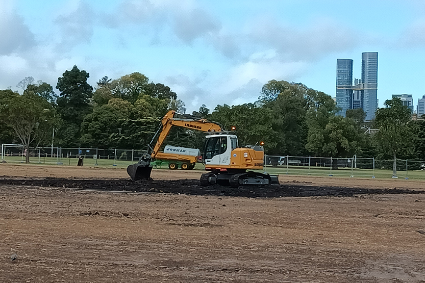 Cricket club livid over council ripping up turf pitch