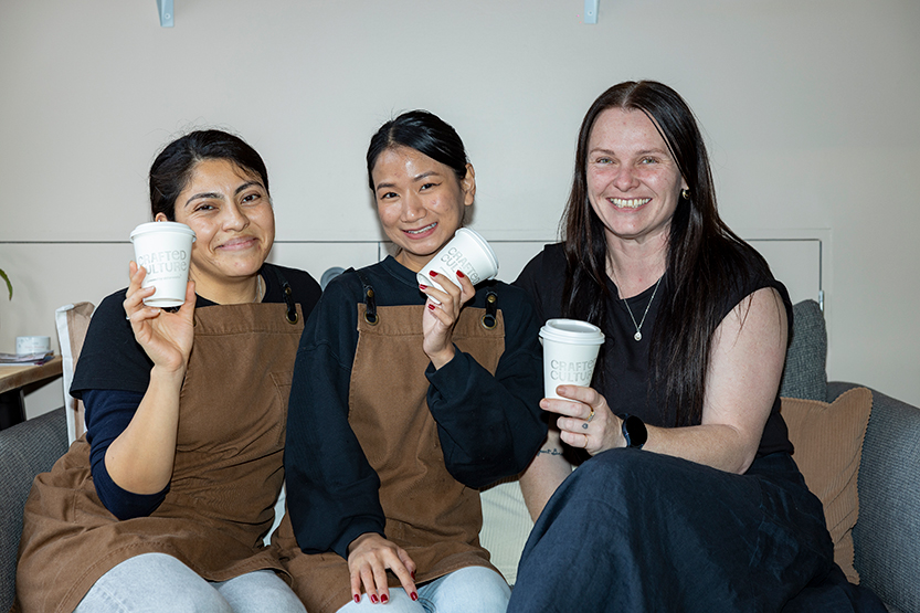 Coffee with a cause: new Carlton North café transforms lives of refugee and migrant women