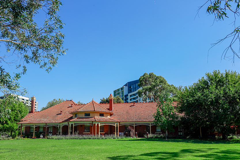 Good news to report from Parkville Gardens