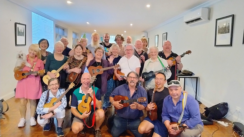 Kensington’s own beginner-friendly ukulele club