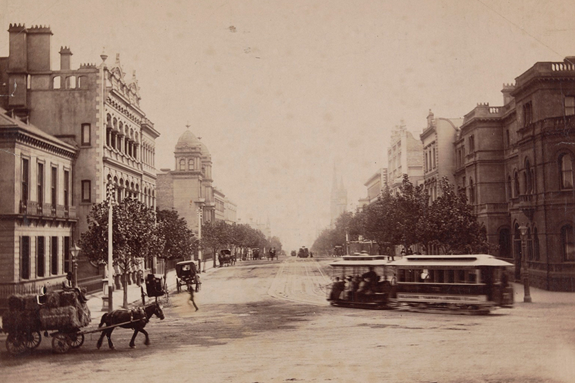 Cable trams made tracks along our streets