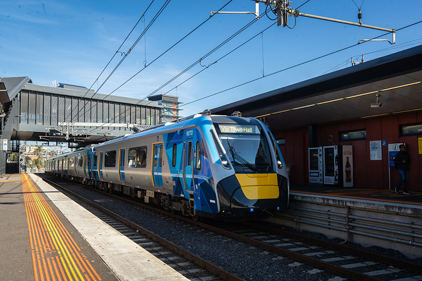 Metro Tunnel trials trains across the city