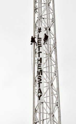 Climb for justice
