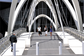 Footbridge gets a name