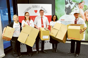 Red Cross farewells Southbank centre