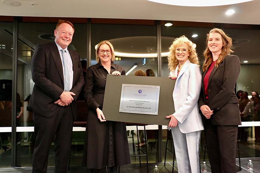 Premier Jacinta Allan opened Melbourne IVF’s new clinic in Collingwood
