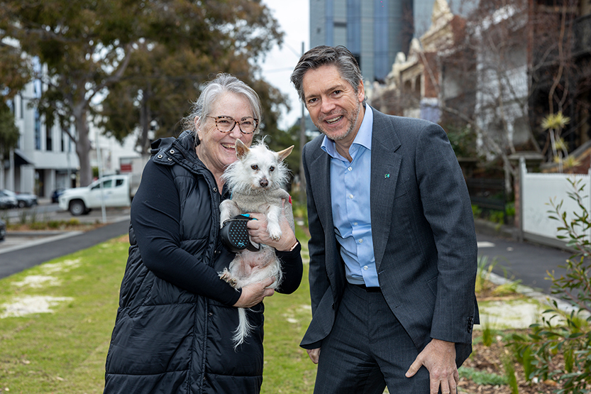 New “green oasis” blooms on Roden St