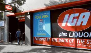 Crime wave strikes IGA