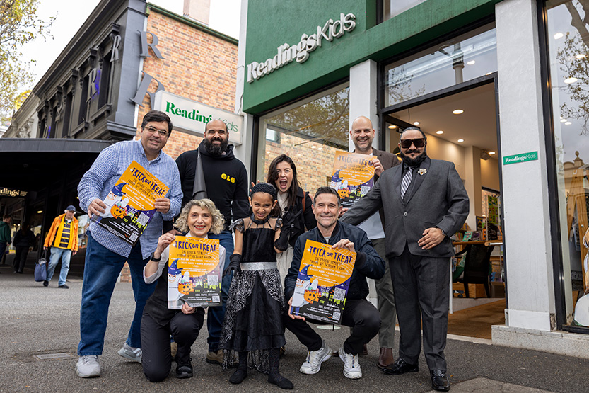 Carlton traders unite for family-friendly Halloween celebration