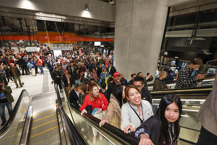All aboard: Metro Tunnel open to passengers