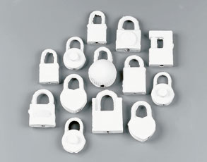 Love-locks become works of art