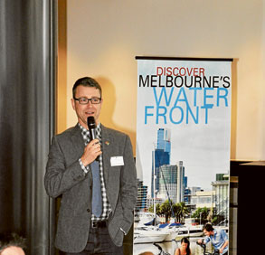 Parks boss addresses businesses