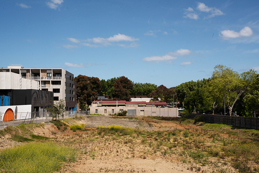 Soil works complete at Abbotsford St site, but future development remains unclear